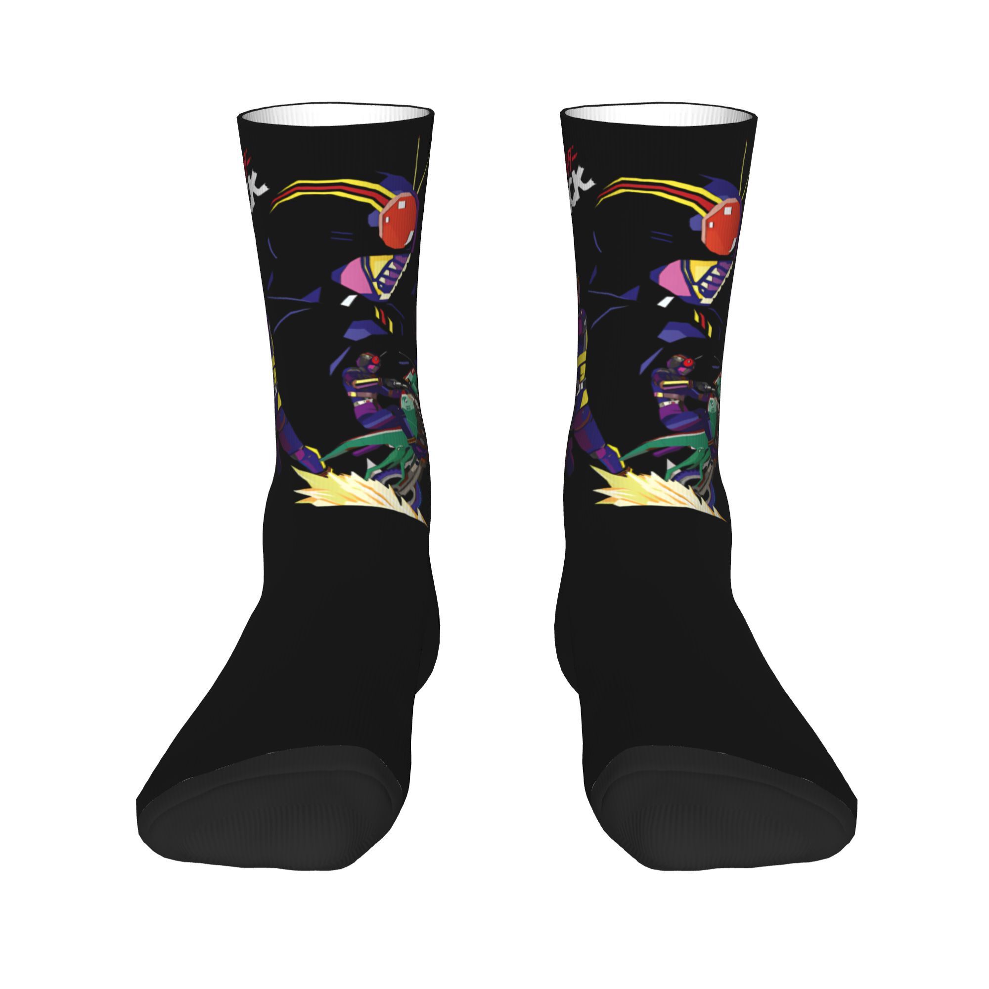 Kamen Rider Black  Middle Sock - مراجعة Women'S Shoes For Crews وسعره